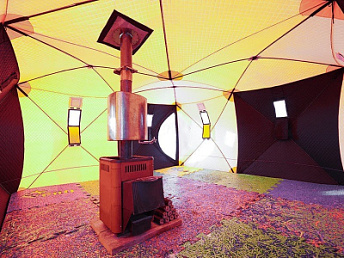 Палатки и печки для зимней рыбалки — в наличии в «Актив-Моторс»